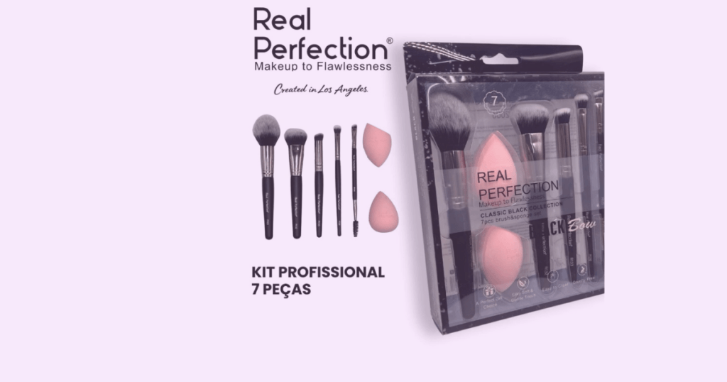 Achadinhos de beleza na Shopee - Kit Esponjas de Maquiagem 